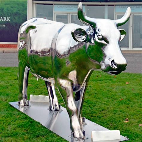 stainless steel animal sculptures